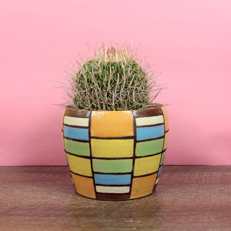 Made-to-Order Pot with Brick Pattern