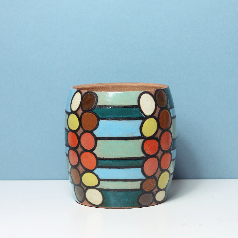 Made-to-Order Pot with Stripe Pattern