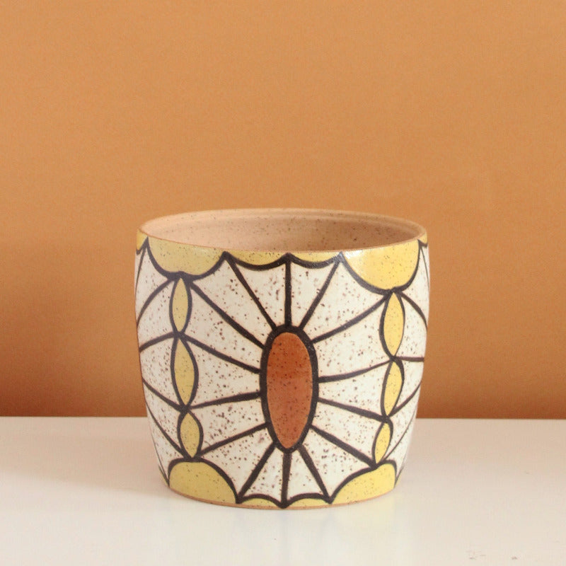 Made-to-Order Pot with Spider Web Pattern
