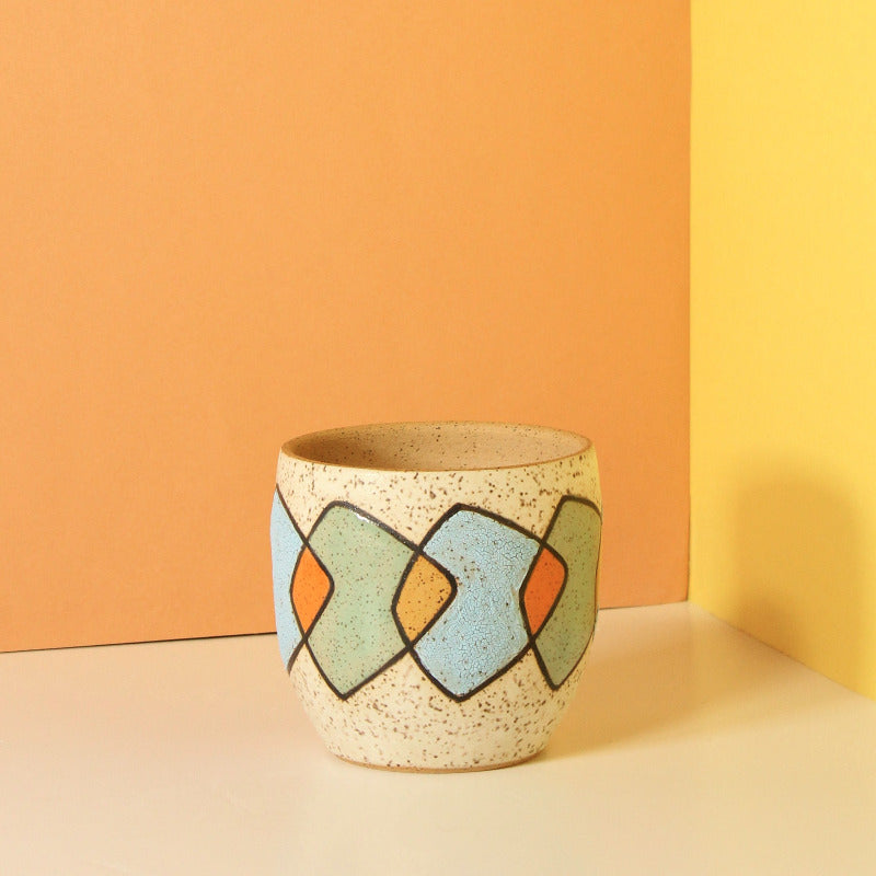 Made-to-Order Pot with Boomerang Pattern